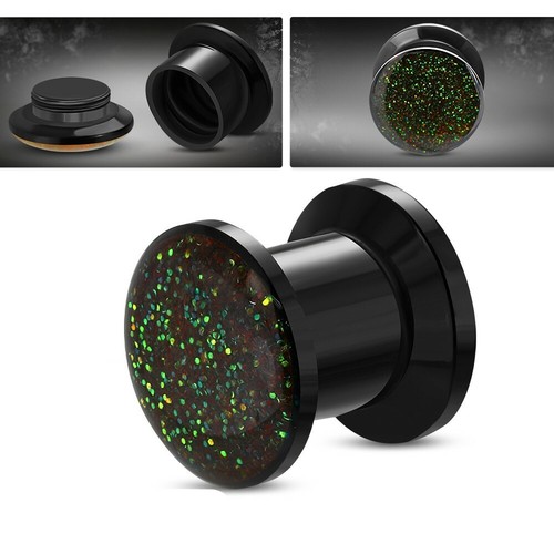 Ohr piercing flesh tunnel - piercing,