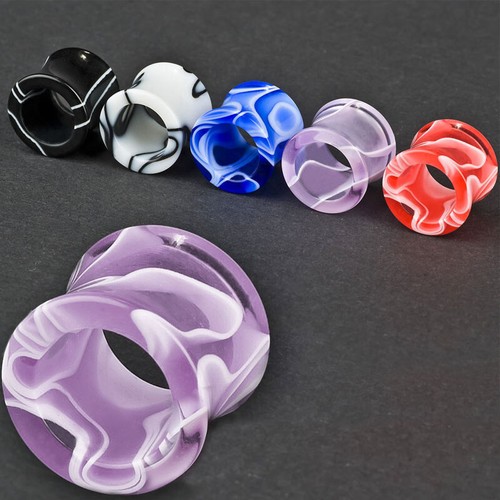 12mm flesh tunnel tube - flesh,