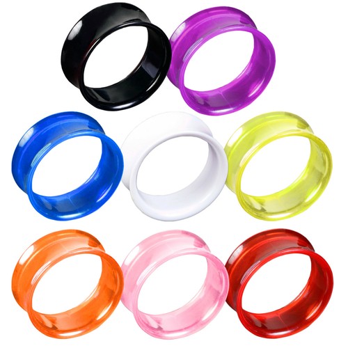 20mm flesh tunnel acryl - 3-20mm,