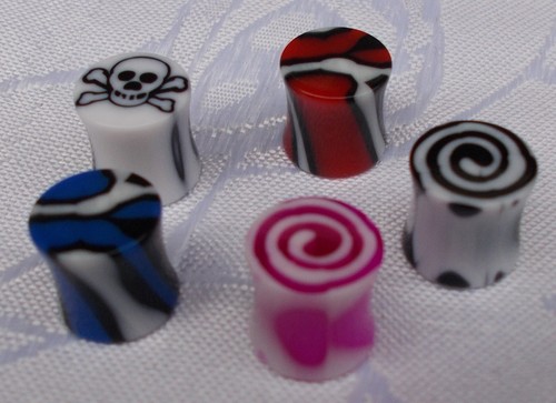 3mm 10mm ohr plug - 3mm-10mm, plugs