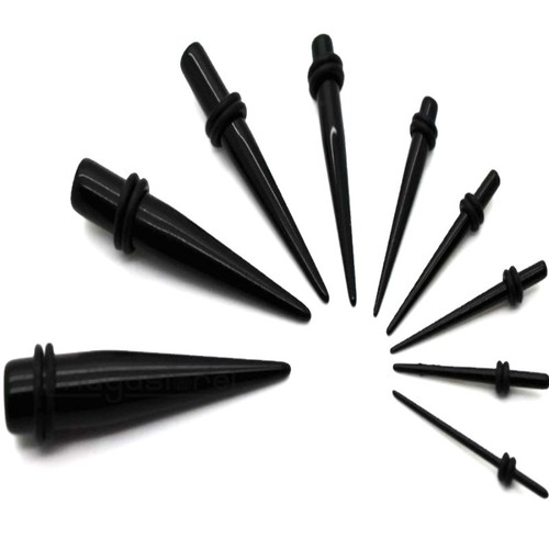 6mm 10mm schwarz dehnstift - 1,6mm-10mm,