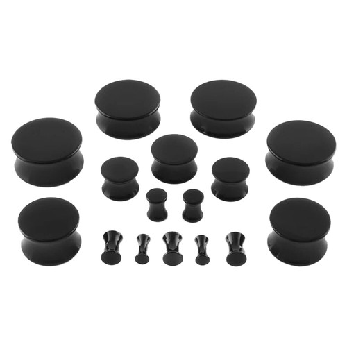 Sattel plug acryl schwarz - plug,