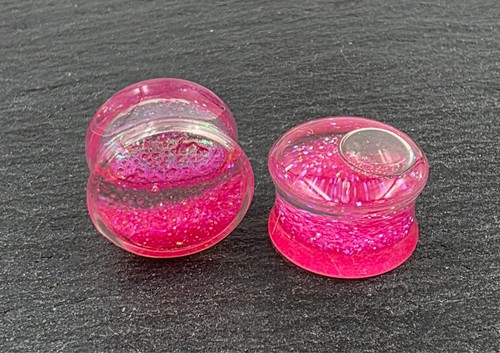 Tunnel plugs acryl glitzer - plugs,