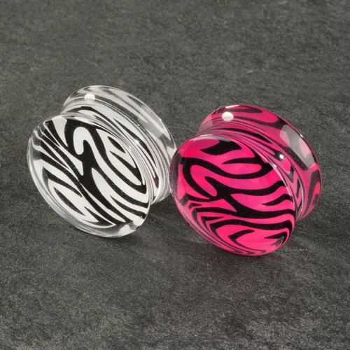24mm flesh tunnel - flesh, pink