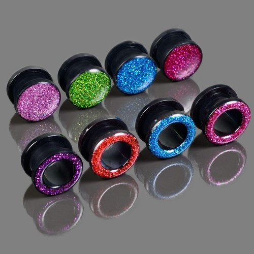 24mm flesh tunnel plug - flesh,
