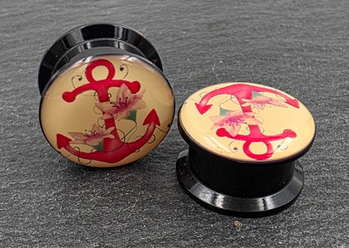 Tunnel plugs acryl - acryl, anker