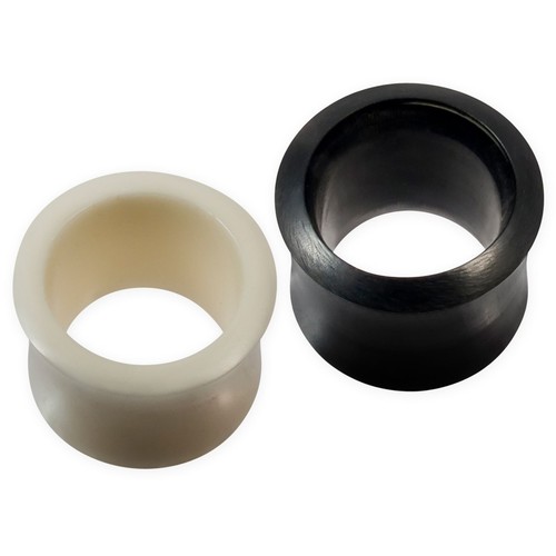 Flesh tunnel horn ohr - flesh,